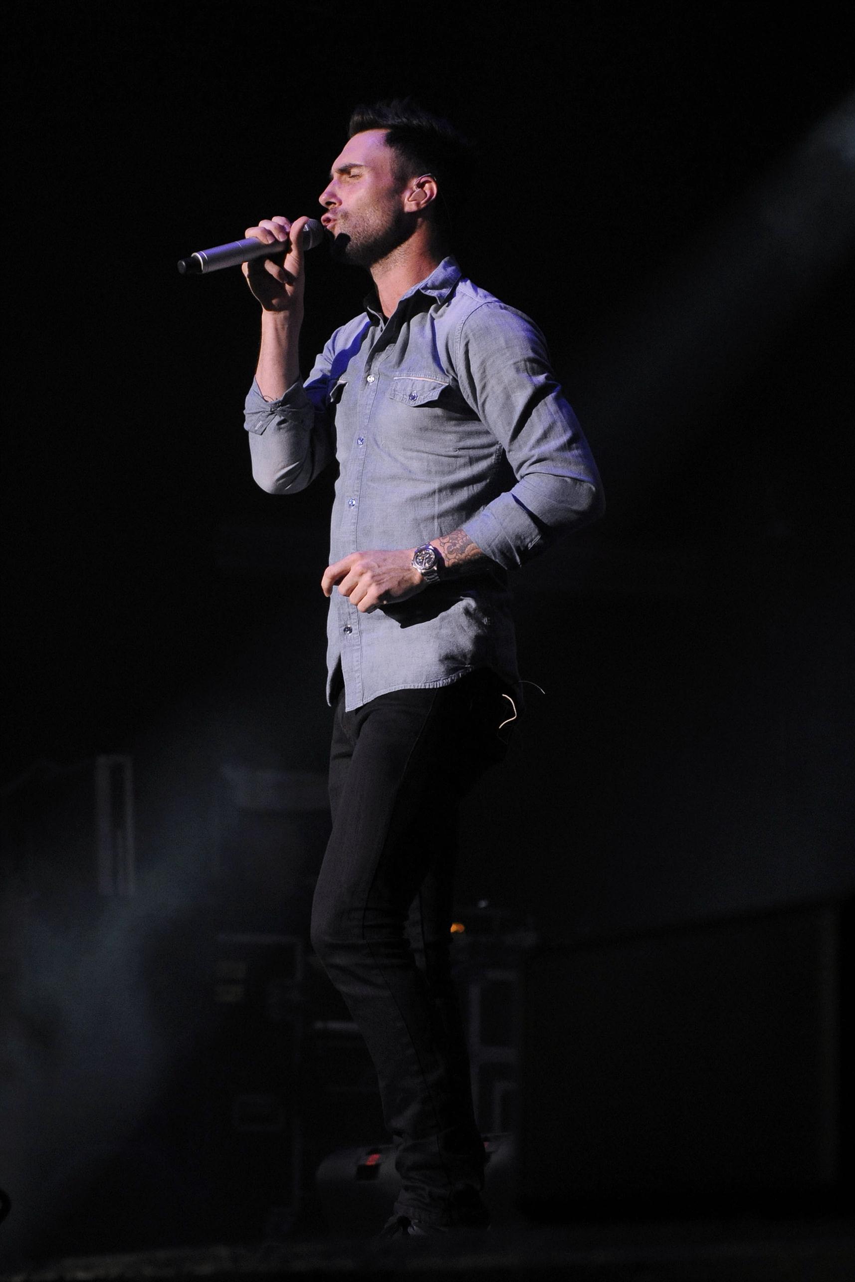 Adam Levine of Maroon 5 performs live at the 'Molson' pictures | Picture 63580